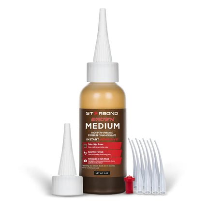 Brown Medium Super Glue - Seeds & Sawdust