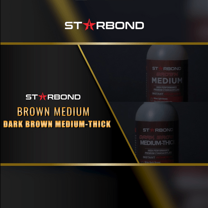 Brown Medium Super Glue - Seeds & Sawdust