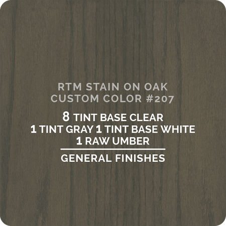 Enduro Professional Water - Based RTM Stains - Seeds & Sawdust