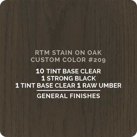 Enduro Professional Water - Based RTM Stains - Seeds & Sawdust