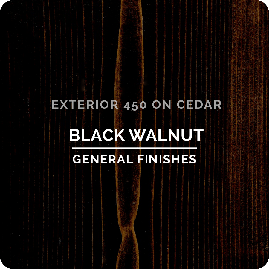 EXTERIOR 450 WATER - BASED WOOD STAIN - Seeds & Sawdust