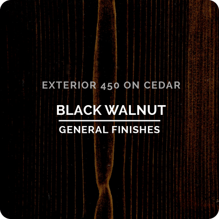 EXTERIOR 450 WATER - BASED WOOD STAIN - Seeds & Sawdust