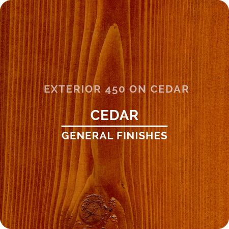 EXTERIOR 450 WATER - BASED WOOD STAIN - Seeds & Sawdust