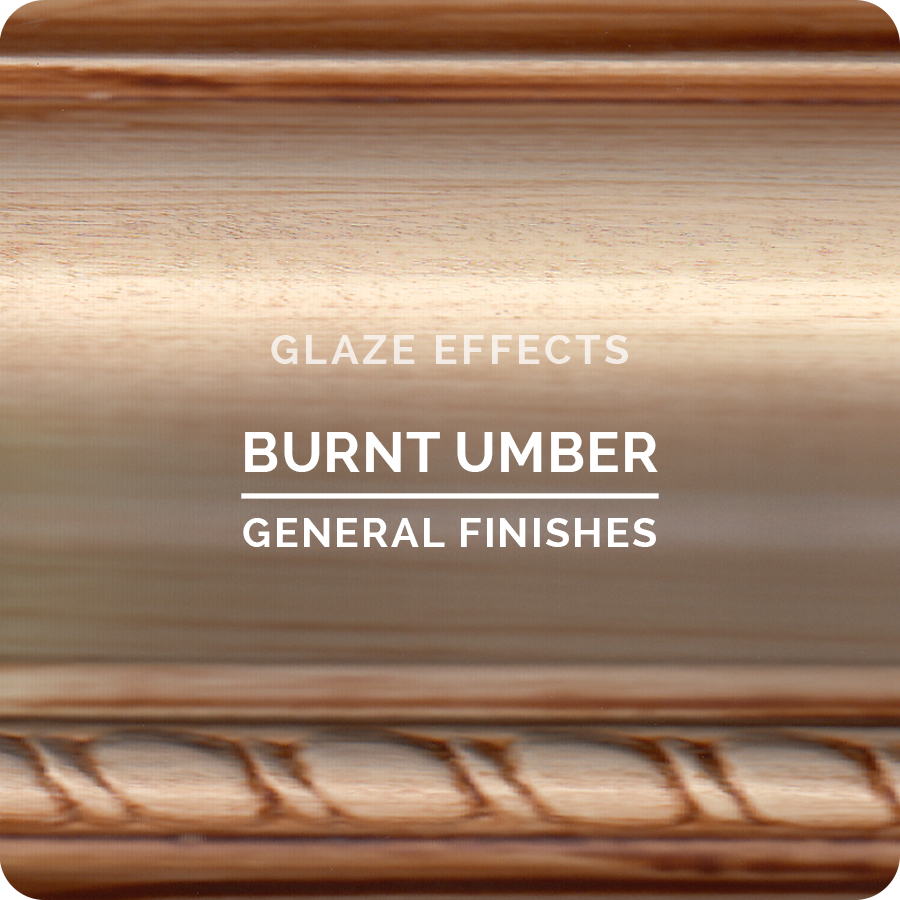 Burnt Umber Glaze Effects