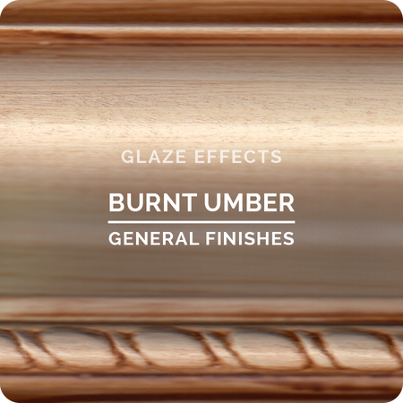Burnt Umber Glaze Effects