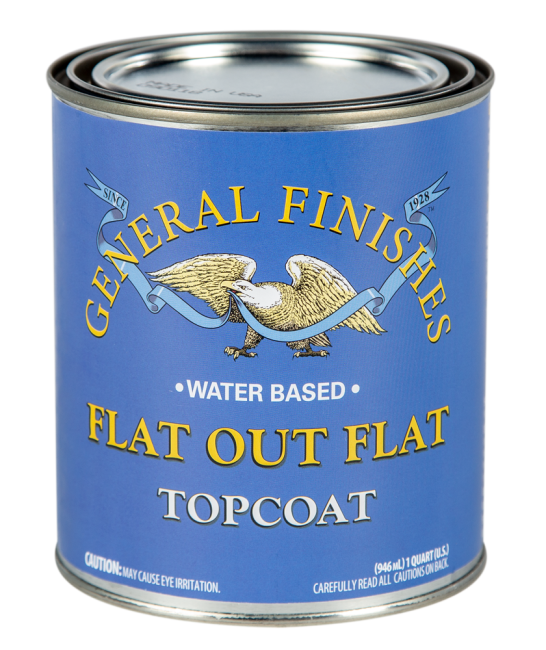 Flat Out Flat Water Based Top Coat