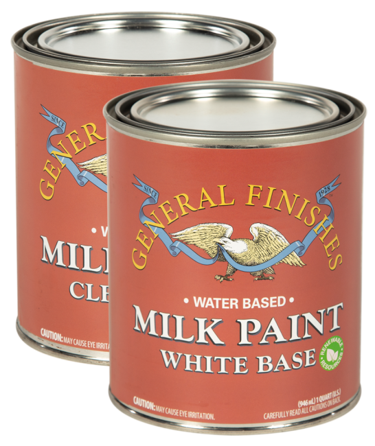 CUSTOM TINTED MILK PAINT FOR CABINETS & FURNITURE: WATER BASED