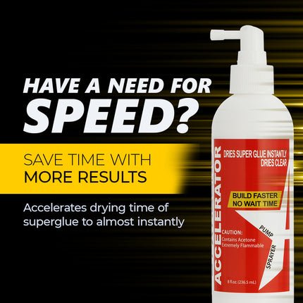 Super Glue Pump Accelerator‎‎ - Seeds & Sawdust