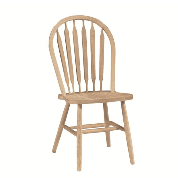 The Windsor Chair – 100% Solid Parawood | Custom or Factory Finish - Seeds & Sawdust